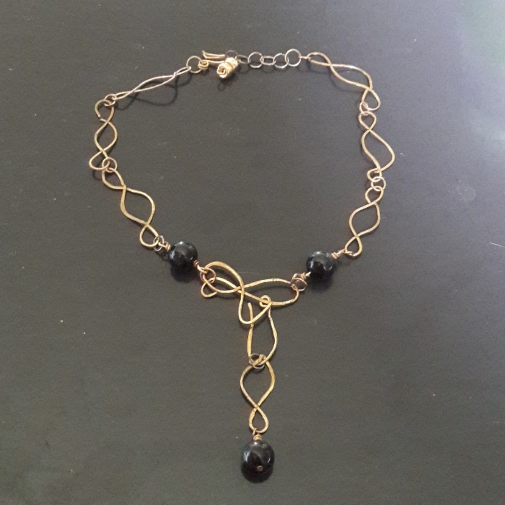2/$8 Black Tiger Eye Necklace